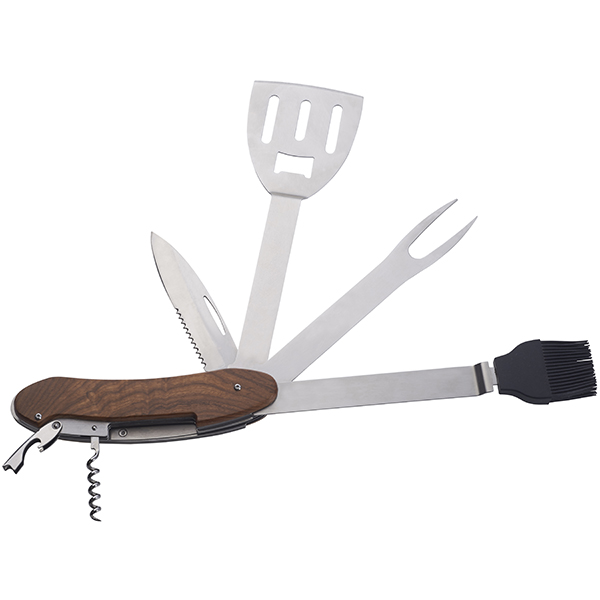 4184-4 מוצרי פרסום, סט כלים למנגל, מתנות לעובדים, ברביקיו