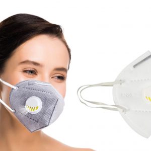 מסכת הגנה KN95 לפנים נגד חיידקים ווירוסים – מדיקה