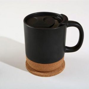 כוס קרמית עם שעם