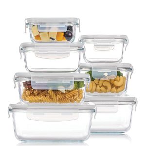 סט קופסאות זכוכית