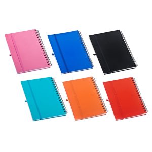 מחברת ספירלה כריכה קשה A5