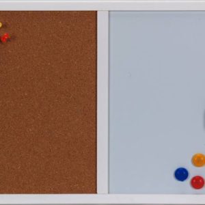 אופיס - לוח מחיקה מגנטי ושעם