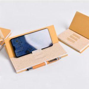 מחברת A5 עם מעמד לנייד