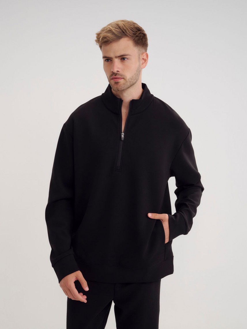 ELLIOT HALF ZIP SWEATSHIRT – תמונה 7