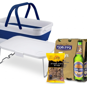 מארז בירות ופיצוחים